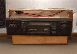 Craig Car Radio & Jensen Speakers 