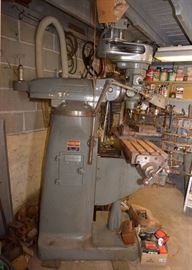 MASSIVE Bridgeport Milling Machine