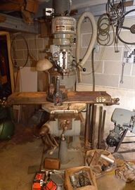 MASSIVE Bridgeport Milling Machine