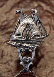 Rare Collector Spoon (Marked "SAV"-Scandia Affinerings Vaerk) 