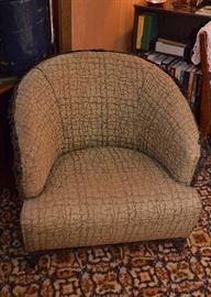 Vintage Arm Chair, Original Upholstery, Good to Very Good Condition.
