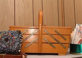 Sewing Box & Sewing Notions