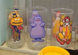 Vintage McDonald's Glasses