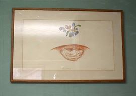 Framed Color Lithograph, Signed & Numbered