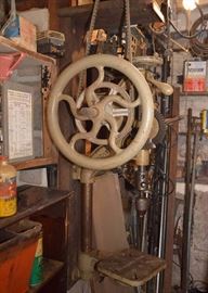 Old School Drill Press (Very Steampunk!)