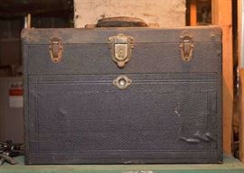 Machinist's Tool Box with Wood Drawers