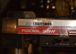 Craftsman Radial Saw with Table