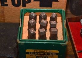 Steel Numeral Punch Set