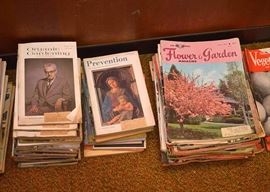 Vintage Periodicals (Organic Gardening, Prevention, Flower & Garden)