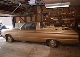 1963 Ford Ranchero with Chevy Engine!  Car will be sold to whomever makes the best offer.