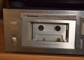 Pioneer Stereo Cassette Tape Deck