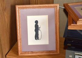 Vintage Framed Silhouettes