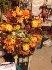 Fall Harvest Colored Wreath