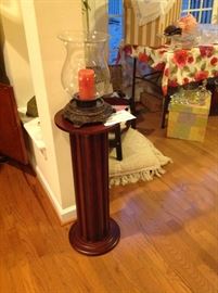 Candle with Pedestal