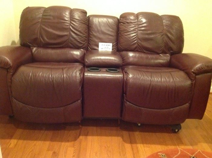  Lazy Boy Power Recliner Chocolate Leather 