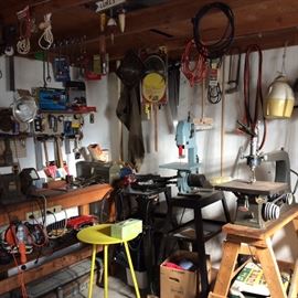 Large selection of tools
