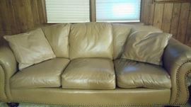 Thomasville leather sofa/couch