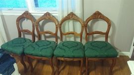 Antique/vintage dining chairs - 4
