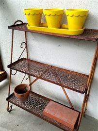 Vintage plant stand.