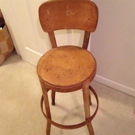 Antique Metal Stools