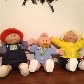 Cabbage patch dolls
