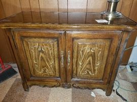 Oak cabinet