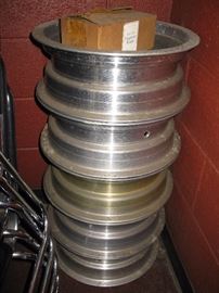 set of 4 - 1972 Espada alloy wheels