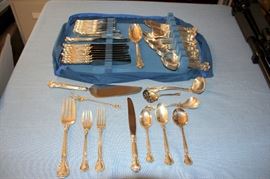 Gorham Chantilly Sterling Flatware 89 pcs.