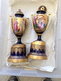 Royal Vienna Urns