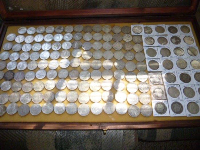 HUGE Coin Collection - Silver Dollars