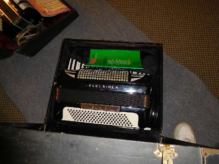 Xcelsiola accordion  and  c ase