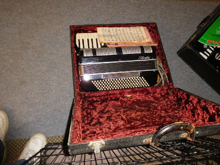 silvestri  accordion  and  case