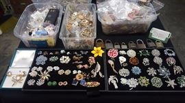 Pins and jewlery 