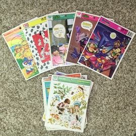 Vintage children's tray puzzles.