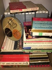 Sony reel to reel Tapecorder TC-666D and tapes.