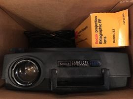 Kodak Carousel 760H auto focus projector.