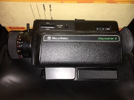 Bell & Howell Microstar Z 2230 movie camera.