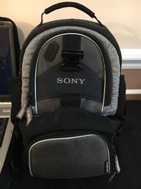 Sony camera bag/backpack.