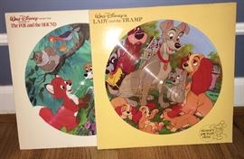 Vintage vinyl--approximately 100 LPs and 100 45s.