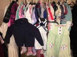 Adorable little girl's clothing.