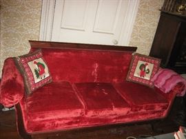  Duncan Phyfe style sofa.