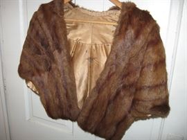 Vintage fur from Belk's.
