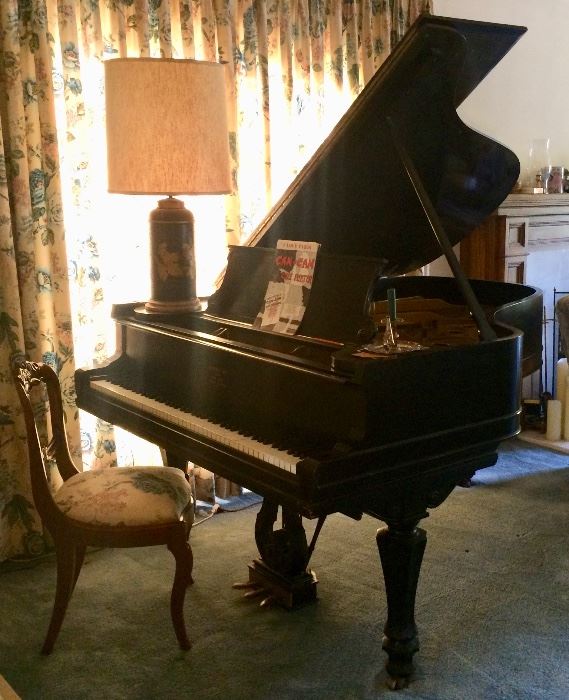 Great Aunt Ina’s Prized 1908 Steinway Grand Piano
