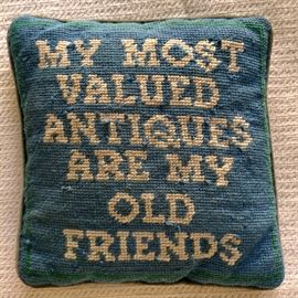 "My Most Valued Antiques Are My Old Friends," we couldn't have said it better!