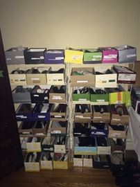 Huge selections of shoes