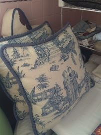 More decorative pillows