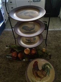 Rooster plates