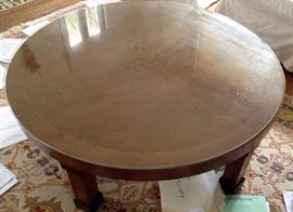 BAKER Wooden Round Coffee Table