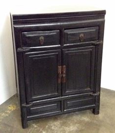 Antique Chinese Lacquer Cabinet