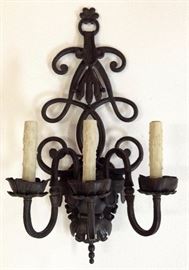  EBANISTA -Alfonso Marina Heavy Sconce Retails at $1275